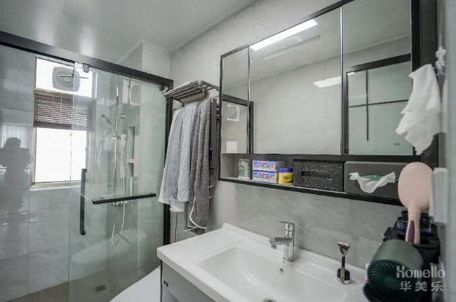 115㎡江門松鶴新城現代風,格局大氣寬敞,內飾清新簡約的實用戶型